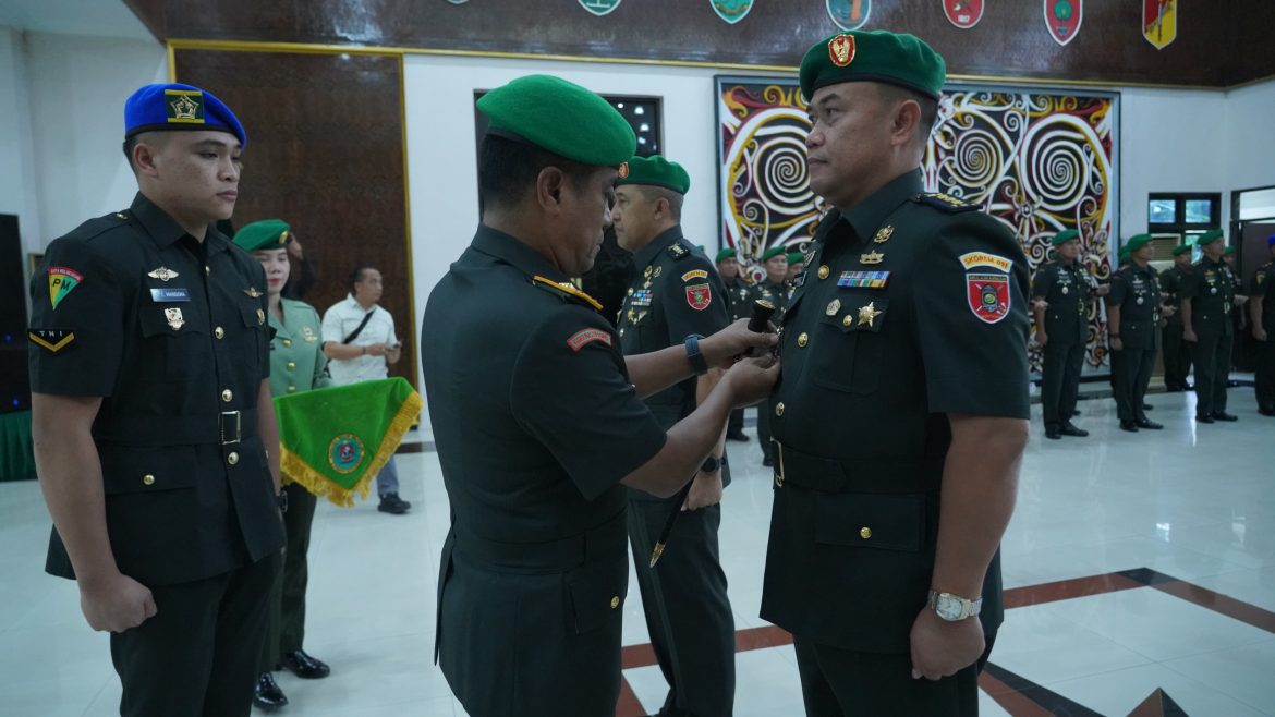 Danrem 091/ASN: Alih Tugas Guna Pembinaan Satuan