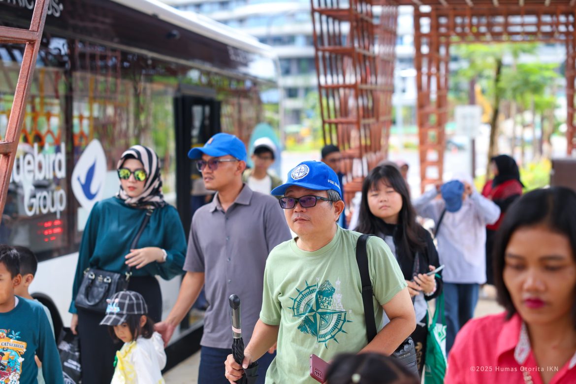 Kunjungan Masyarakat ke KIPP IKN Selama Libur Lebaran Berlangsung Tertib. Masyarakat Diminta Tetap Ikuti Ketentuan Kunjungan